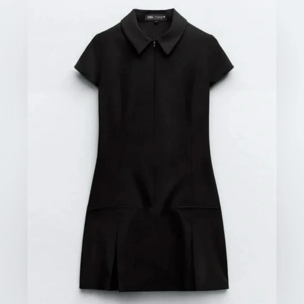 Zara Black Mini Dress - Picture 4 of 16
